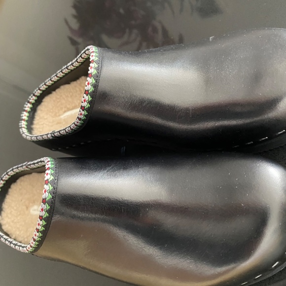 Loeffler Randall Maude Black Leather Clogs (Size 8) BNIB - Picture 6 of 7
